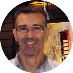 Icône réseaux sociaux de Christophe Baudin, artiste peintre