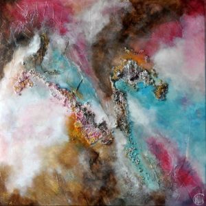 Tableau Abstrait - format 80x80