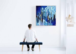 Signature de l'artiste peintre contemporain Christophe Baudin