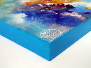 Calyss - tableau 60x60 - signature