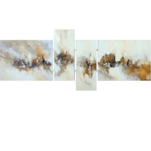 Quadriptyque - oeuvre unique C. Baudin