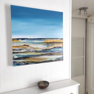 Mise en situation du tableau "Evolving Mind"