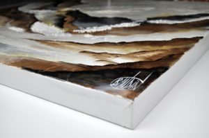Signature de l'oeuvre format 80x80