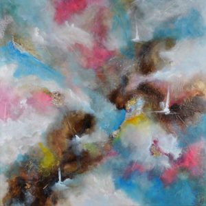 Peace is Possible - Tableau Abstrait par Christophe Baudin