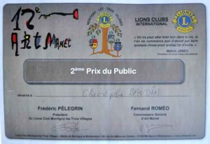 Prix du public attribué à Christophe Baudin
