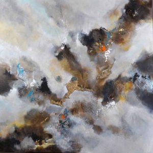 Dissonance - Tableau abstrait de Christophe Baudin