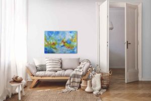 Paysage abstrait en situation
