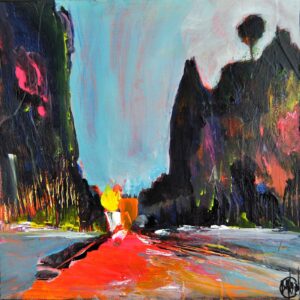 Hill Street - tableau 20x20