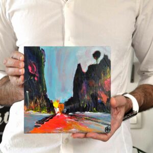 Hill Street - tableau 20x20