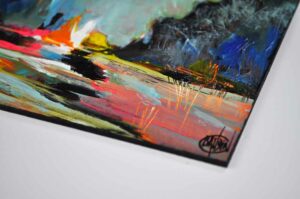 Signature de l'oeuvre format 20x20