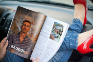 Le peintre Chistophe Baudin - Article de presse et interview