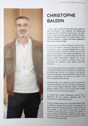 Article Art Mag sur Christophe Baudin