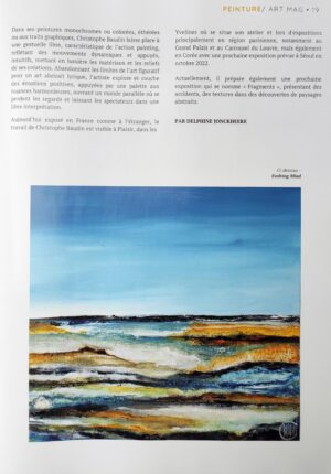 Article de presse sur le travail de Christophe Baudin