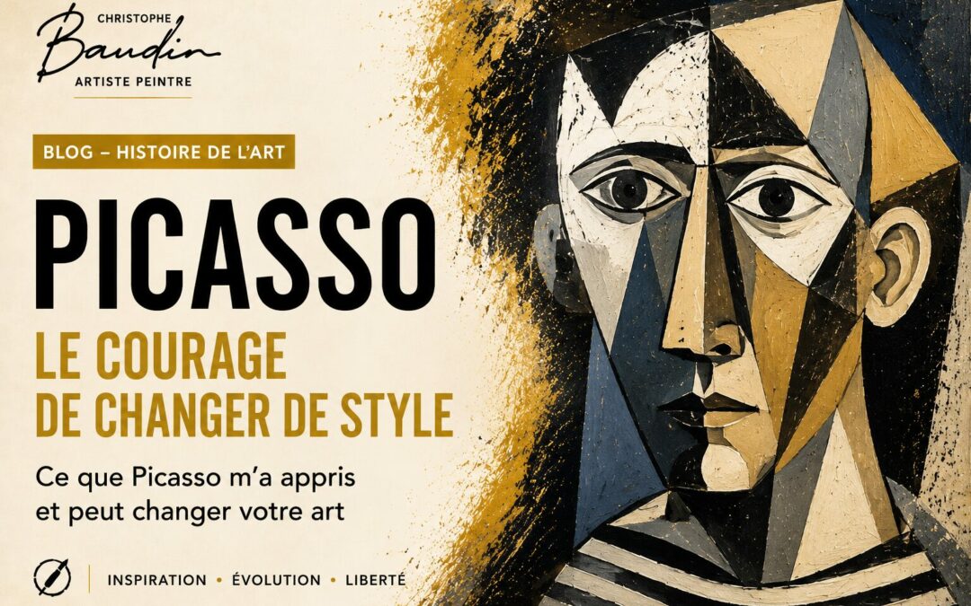 Ce que Picasso m&rsquo;a appris sur le courage de changer de style
