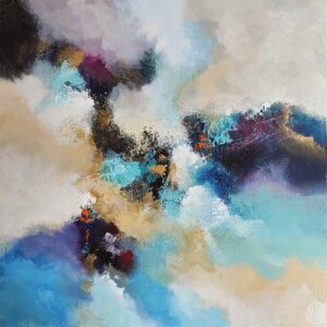 Découvrez le tableau captivant "Nouvelle perspective" qui invite à explorer un monde de couleurs et de textures uniques. Avec ses dimensions de 50x50 cm, cette œuvre artistique évoque une sensation de légèreté et de sérénité. Les tons dominants de bleu clair et d'ocre jaune se fondent harmonieusement, créant une palette apaisante et évoquant des images de nuages délicats. Les textures subtiles, telles que le sable et le papier de soie, ajoutent une dimension tactile et sensorielle à cette création artistique. "Nouvelle perspective" vous offre la possibilité de vous perdre dans un paysage onirique, d'explorer de nouvelles horizons et d'ouvrir votre esprit à de nouvelles interprétations. Que ce soit dans votre salon, votre espace de méditation ou votre bureau, ce tableau apportera une touche de calme et de contemplation à votre environnement. Laissez-vous envelopper par cette œuvre évocatrice et laissez votre imagination prendre son envol vers de nouvelles perspectives