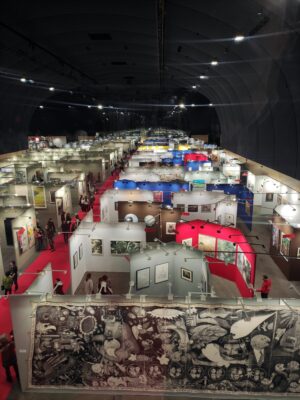 Christophe Baudin exposant au Salon Art Capital – Grand Palais, Paris