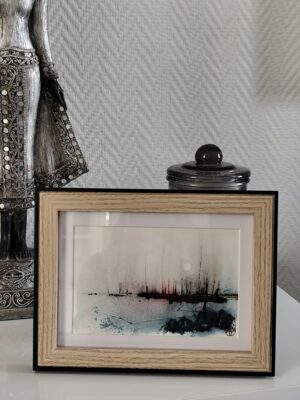 Tableau de la série Aquapictura – œuvre abstraite de Christophe Baudin inspirée par l’eau et la lumière