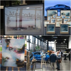 Projet artistique entre Christophe Baudin et Mercedes – rencontre entre art et design automobile