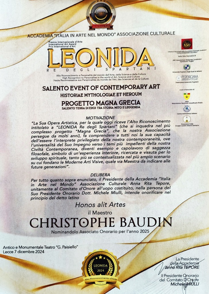 Leonida prix Christophe Baudin 2