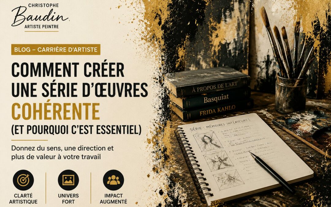 Comment créer une série d’œuvres cohérente (et pourquoi c’est essentiel)
