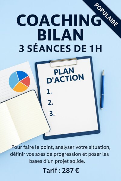 Coaching Bilan – 3 séances