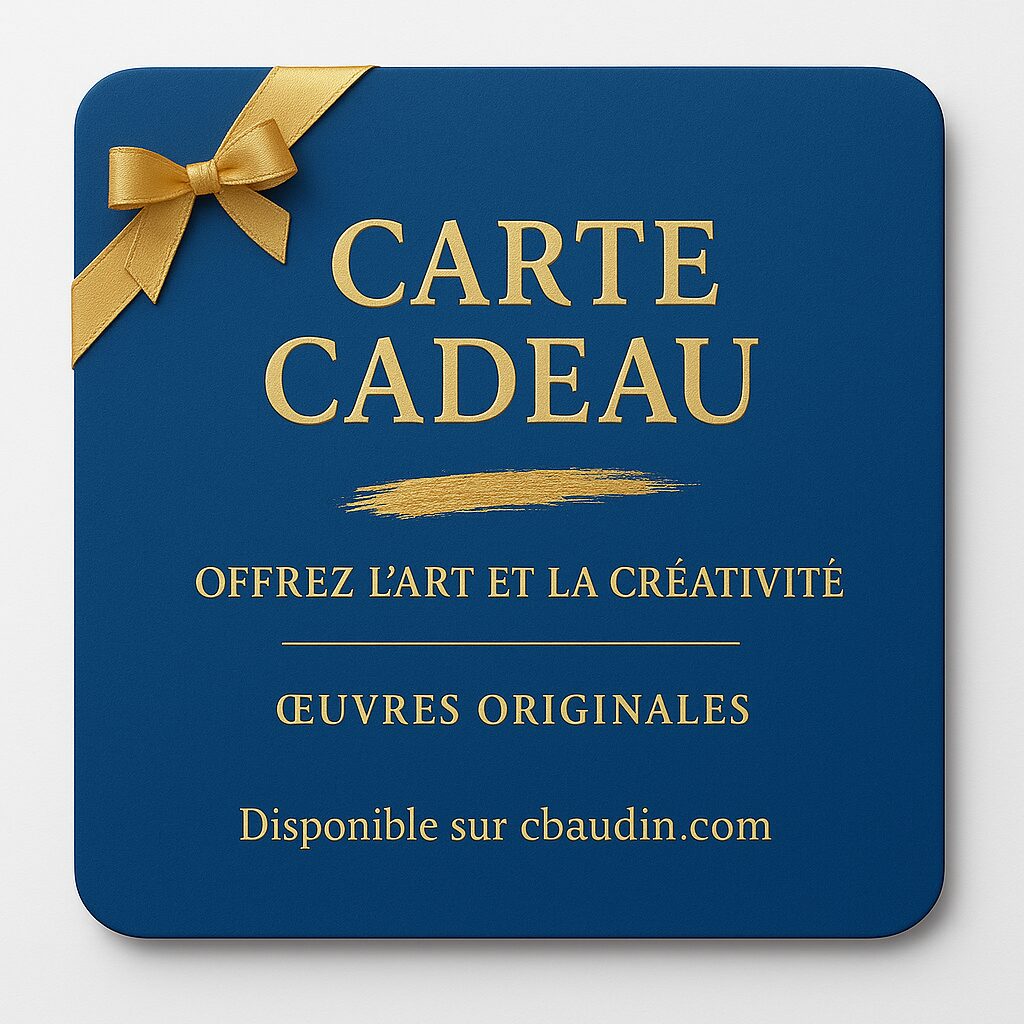Carte cadeau artistique Christophe Baudin