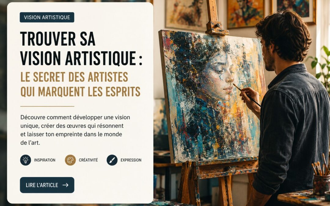 Trouver sa vision artistique : le secret des artistes qui marquent les esprits