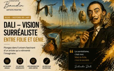 Dali – Vision surréaliste entre folie et génie.